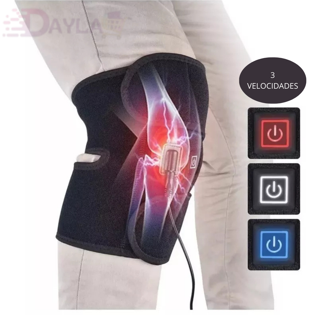 RelaxKnee™ Rodillera Masajeadora + Parches Dolor