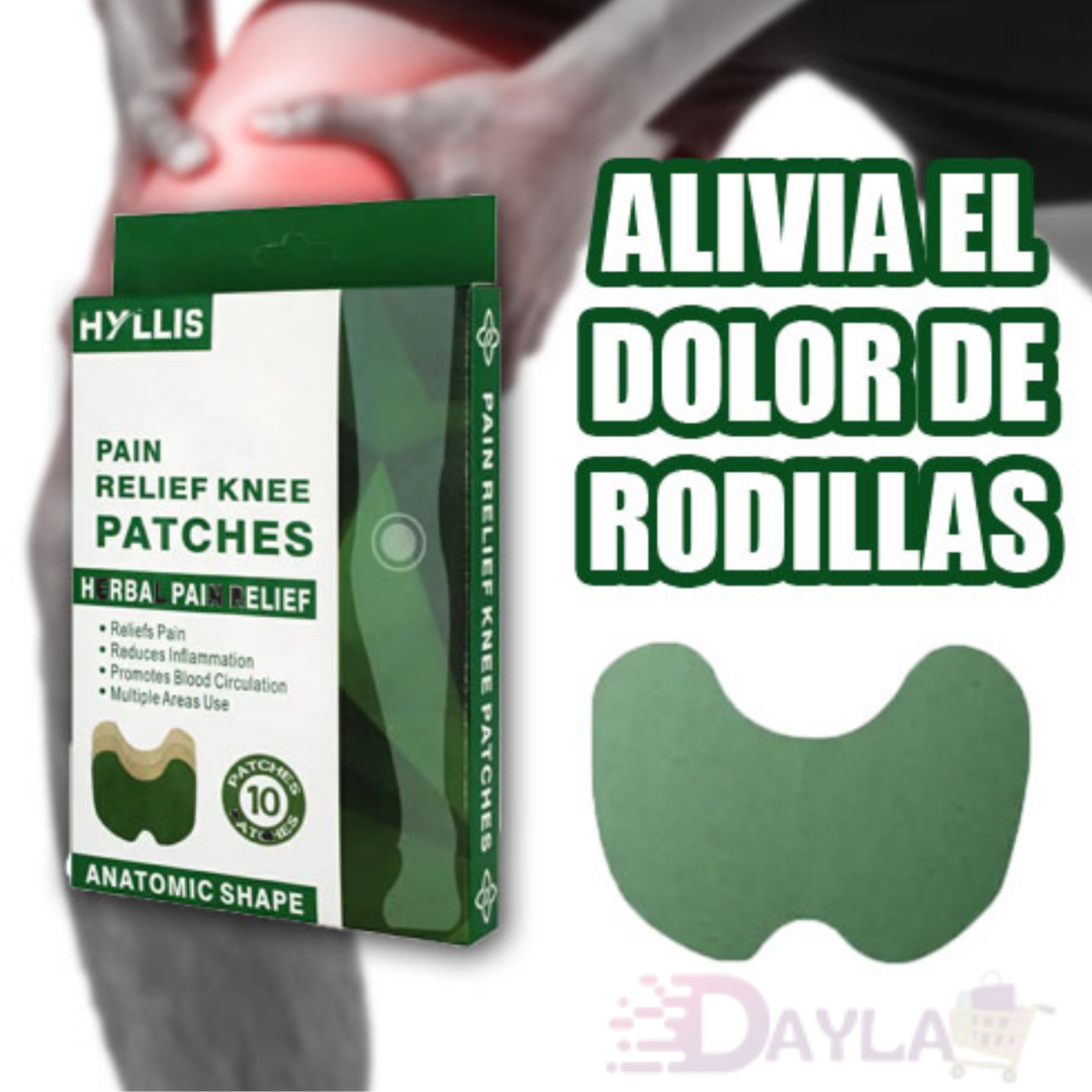 RelaxKnee™ Rodillera Masajeadora + Parches Dolor