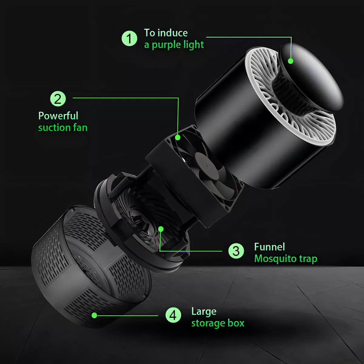 RepelTech™ atrapa mosquitos