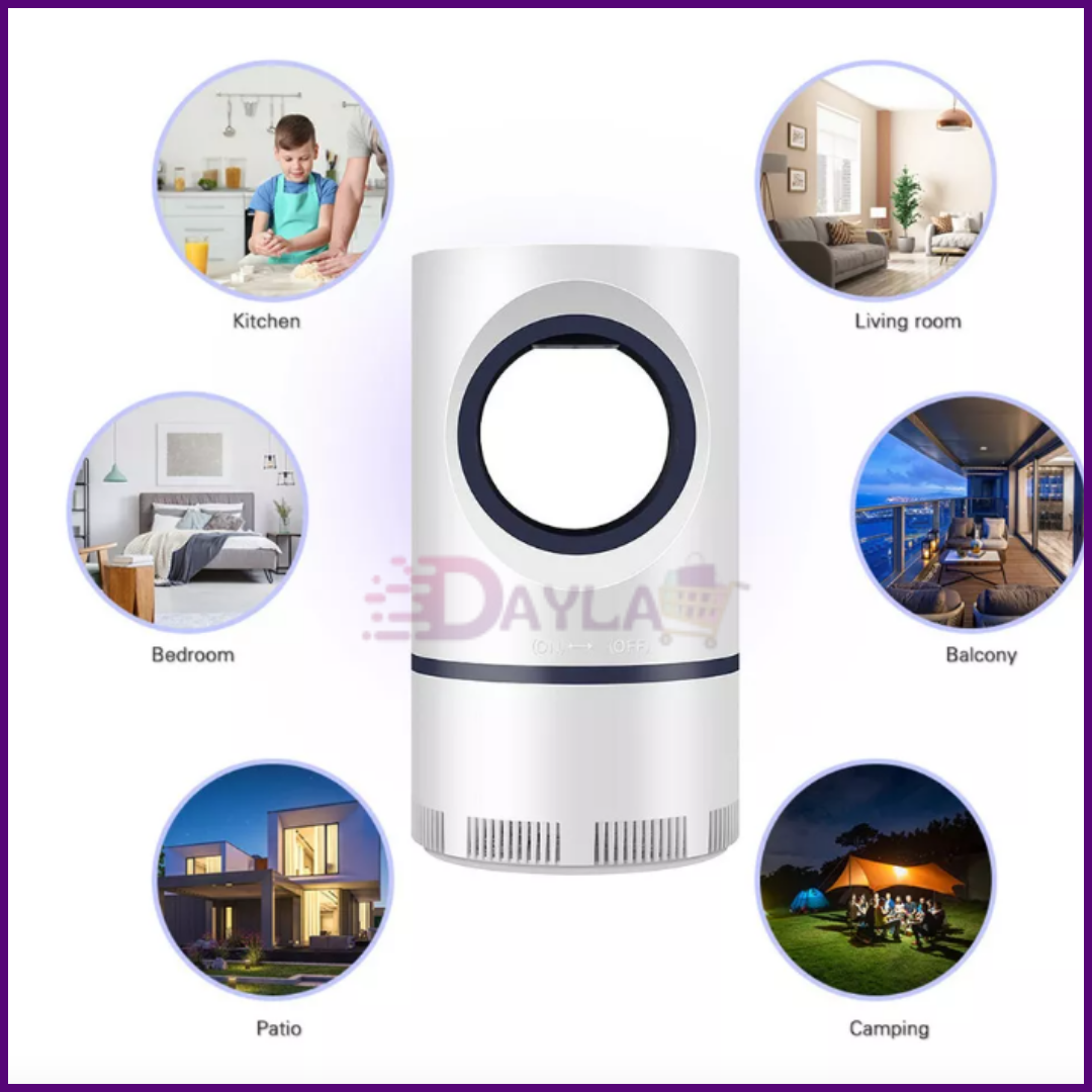 MosqLite™ Lampara Led Atrapa Mosquitos